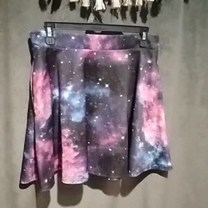 Galaxy Print Women's Skirt